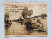 Samling ældre jagt relaterede fotos/kort