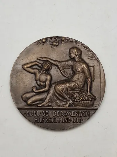 Stor original tysk token fra ww1