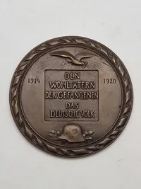 Stor original tysk token fra ww1