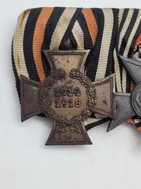 Original tysk medaljespange, ww1