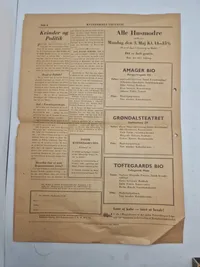 Originalt lot fra valget i 1943