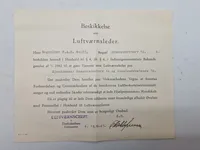 Samling originale ww2 luftværns papirer, pjecer mm.