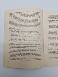 Samling originale ww2 luftværns papirer, pjecer mm.