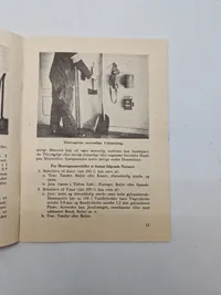 Samling originale ww2 luftværns papirer, pjecer mm.