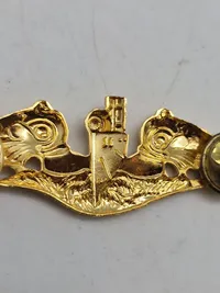 Original US Navy Officer Submarine Warfare Pin