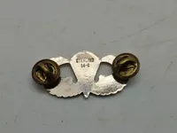 Original ww2 US Airborne jumpwing, sterlingsølv