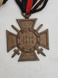 Originalt tysk ww1 medalje lot