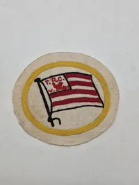 Sjælden original tysk sportspatch - ww2