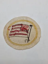 Sjælden original tysk sportspatch - ww2