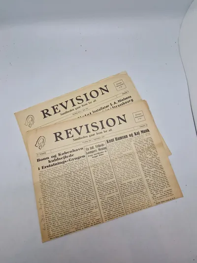 2 stk originale eks af “Revison” som var kendt for at støtte og hjælpe tidligere Frikorps soldater