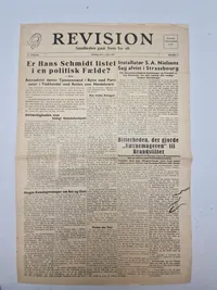 2 stk originale eks af “Revison” som var kendt for at støtte og hjælpe tidligere Frikorps soldater