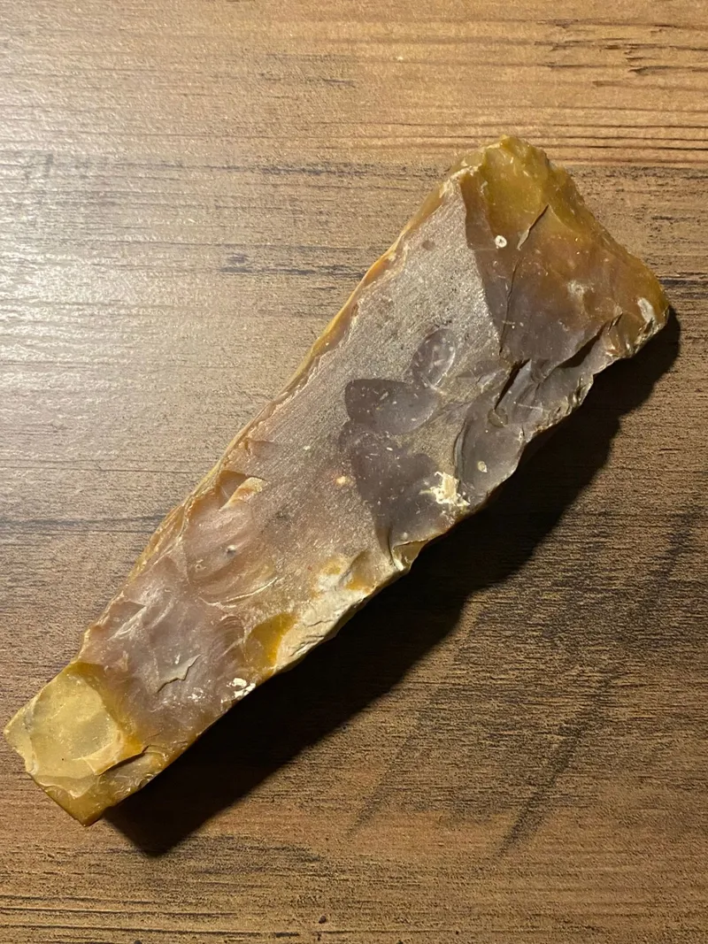 Original dansk stenøkse - Bondestenalderen