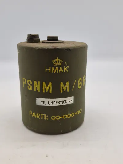 Original personelmine M/66 til undervisningsbrug
