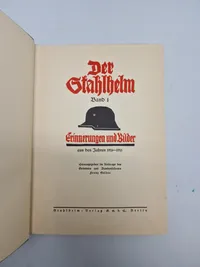 Sjældent originalt tysk  Lot fra “Der Stahlhelm)