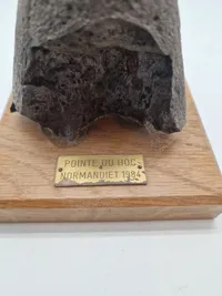 Original granatsplint fra Point Du Hoc i Normandiet (D-Day)