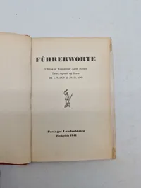Führerworte