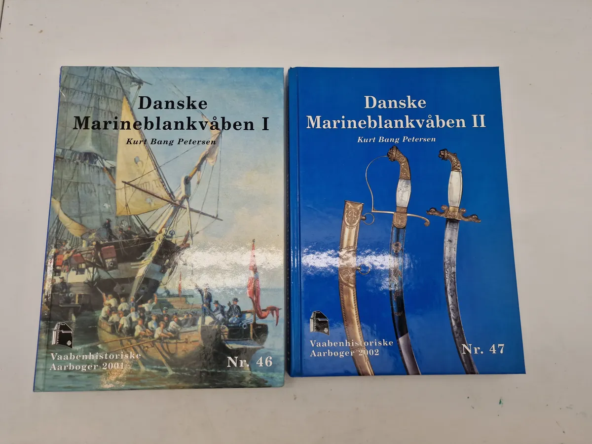 Danske marineblankvåben I og II