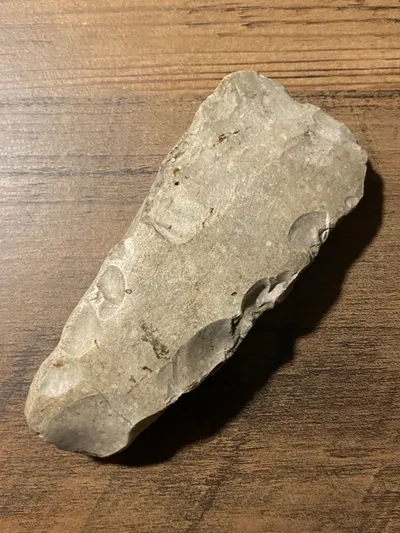 Original dansk flintøkse - bonstenalderen