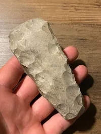 Original dansk flintøkse - bonstenalderen