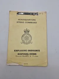 Headquarters strike command - Explosive ordnance disposal guide.