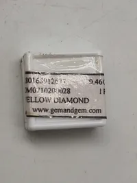 Original gul diamant på 0.46 Karat