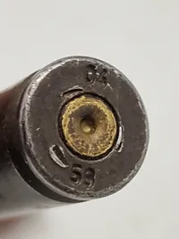 Original deaktiveret 7.92 × 33 mm patroner for tysk STG44 (Sturmgewehr)
