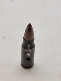 Original deaktiveret 7.92 × 33 mm patroner for tysk STG44 (Sturmgewehr)