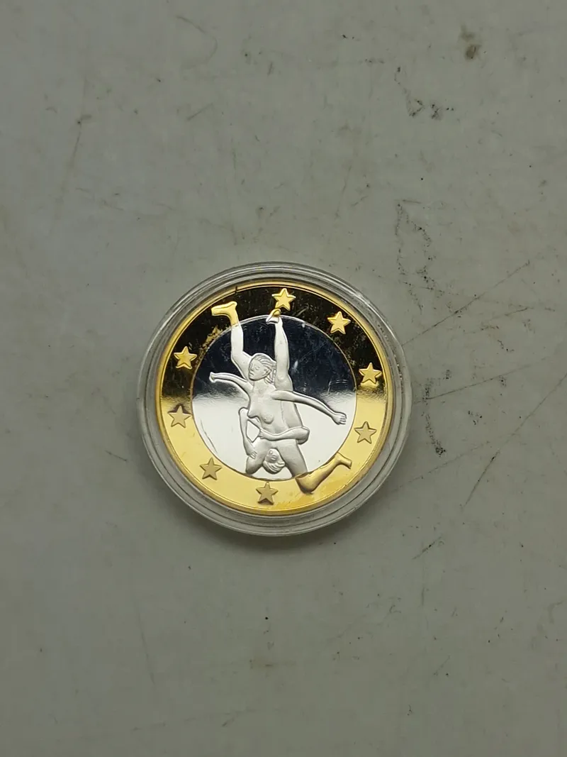 “Sex” euro mønt