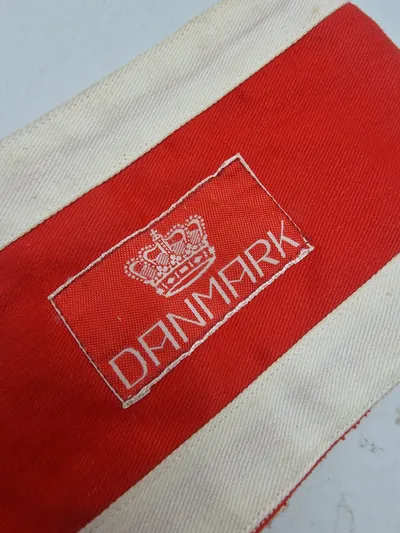 Originalt dansk brigade armbind, type 1 - sjældent