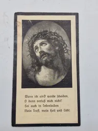 Lot originale tyske dødskort, ww2