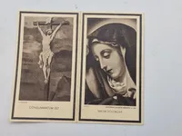 Lot originale tyske dødskort, ww2