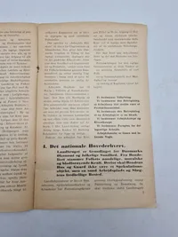 Dansk folkefællesskab - Program