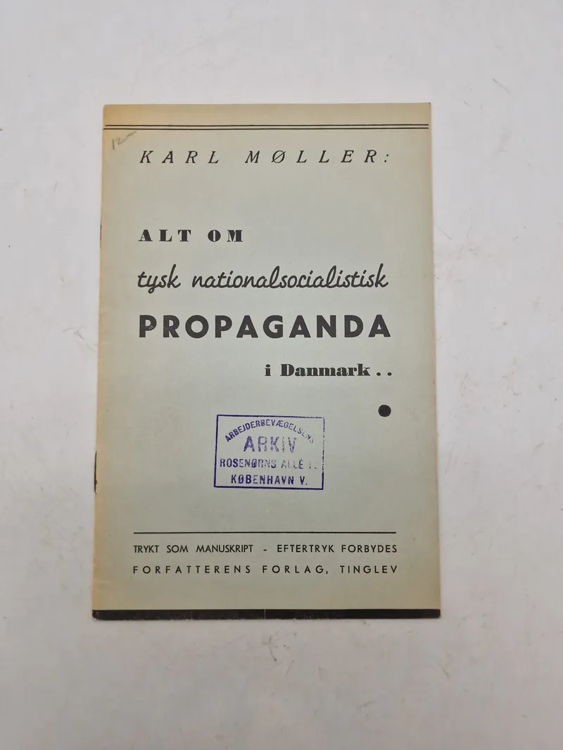 Alt om tysk nationalsocialistisk propaganda i Danmark