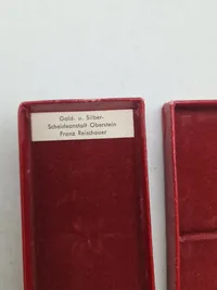 Original tildelingsæske for Treue Dienst medaljen (25)