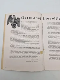 Originalt eks af Germanske budstikke 1942