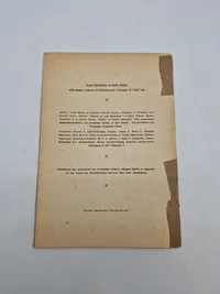 Originalt eks af Germanske budstikke 1942