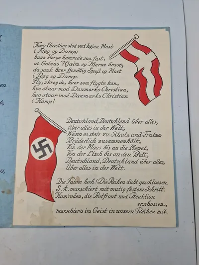 20 Stiftungsfest 19 feb. Festzeitung - 1919 - 1939 Danmark