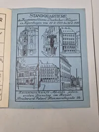 20 Stiftungsfest 19 feb. Festzeitung - 1919 - 1939 Danmark