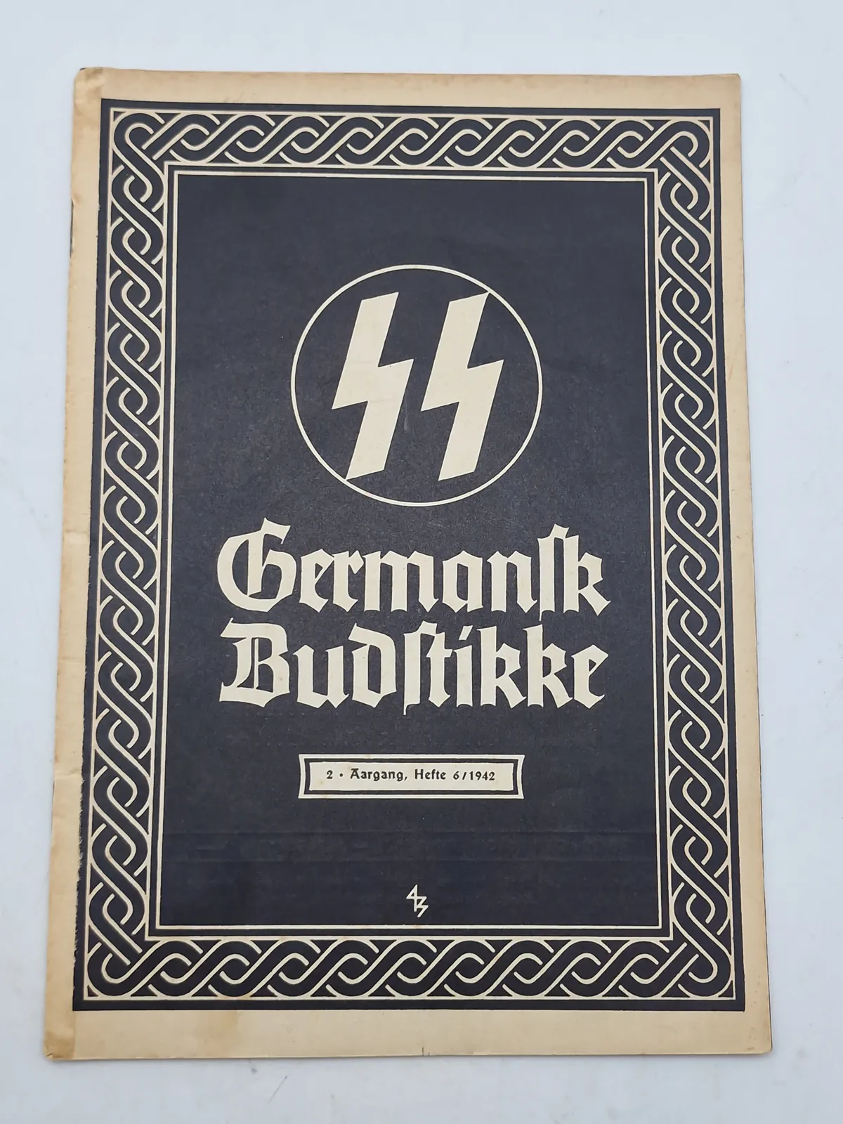 Originalt eks af Germanske budstikke 1942