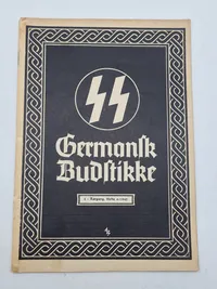 Originalt eks af Germanske budstikke 1942