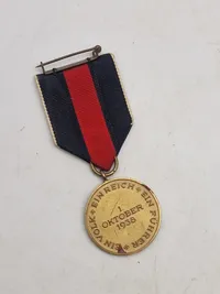 Original 1 oktober 1938 medalje