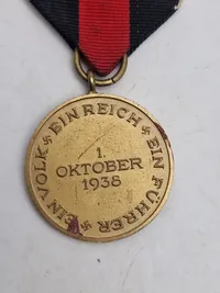 Original 1 oktober 1938 medalje