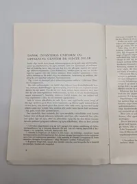 DANSK INFANTERIS UNIFORM OG OPPAKNING
GENNEM DE SIDSTE 200 ÅR
i 12 farvelagte billeder med dansk og engelsk tekst