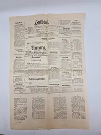 Originalt eks af Lolland-Falsters social demokrat