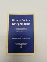 Original pjece - Die neue deutsche
Kriegsmarine