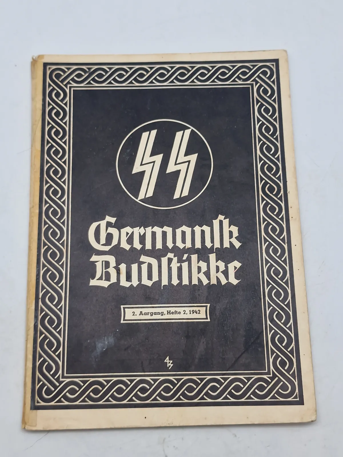 Originalt eks af Germanske budstikke 1942