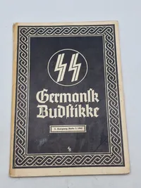 Originalt eks af Germanske budstikke 1942