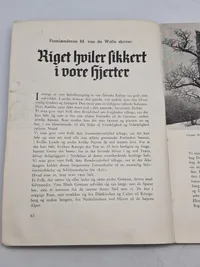 Originalt eks af Germanske budstikke 1942
