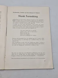 Originalt eks af Germanske budstikke 1942