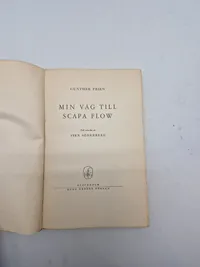 GUNTHER PRIENS
MIN VÄG TILL SCAPA FLOW